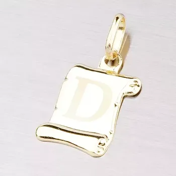 Přívěsek Přívěsek žluté zlato 585 - písmeno D 43-2064D