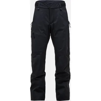Pánské kalhoty KALHOTY PEAK PERFORMANCE M ALPINE GORE-TEX 2L PANTS BLACK/GREY MELANGE