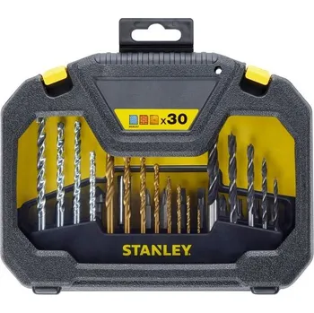 Příslušenství k vrtačce DeWalt Stanley 30dílná sada vrtáků do kovu/dřeva/zdiva a bitů