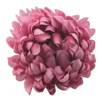 Zahradní dekorace Chryzantéma hlava 7 cm, růžová