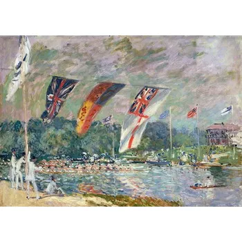 Plakát Plakát, Obraz - Regatta at Molesey, 1874 (oil on canvas), Alfred Sisley
