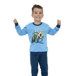 Chlapecké dlouhé pyžamo Cornette 477/161 Farm 86/92 Modrá