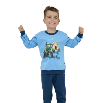 Chlapecké pyžamo Chlapecké dlouhé pyžamo Cornette 477/161 Farm 86/92