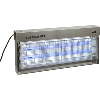 Chov hospodářského zvířete Hubič much elektrický EcoKill Inox IPX4 2030 nerez - 2 x 18 W