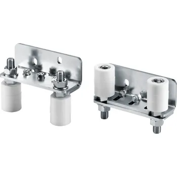 příslušenství k bráně Regulovatelné horní boční vedení k přišroubování se dvěma válci