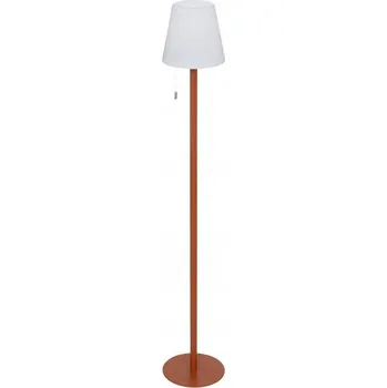 Stojací lampa ZAHRADNÍ STOJACÍ LAMPA VYSOKÁ 108 cm LAMPA SE STÍNIDLEM USB DO ZAHRADY 3 REŽIMY