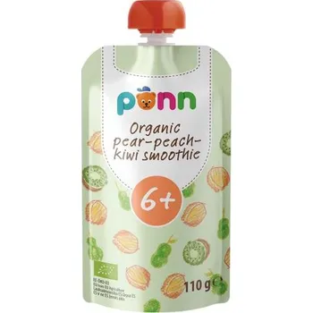 SALVEST Ponn BIO Broskev s kiwi (110 g)