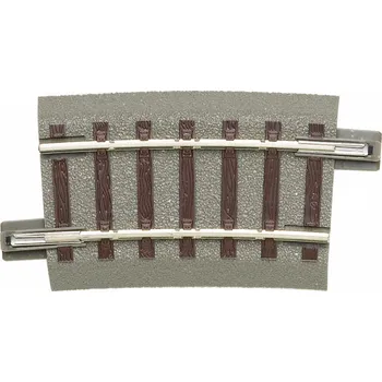 Modelová železnice Roco Geoline Kolej oblouková R3 7,5° s podložím - 61130 - 1 ks