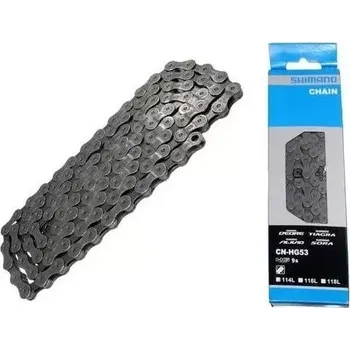 Řetěz na kolo SHIMANO řetěz MTB-ostatní CN-HG53 9rychl 114čl. s čepem