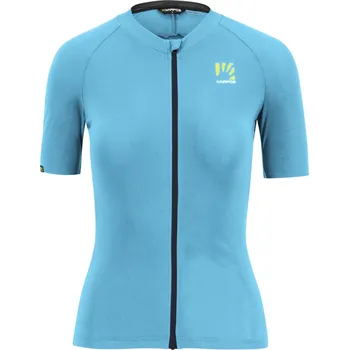 cyklistický dres KARPOS Cyklistický dres s krátkým rukávem - PRALONGIA EVO W - modrá