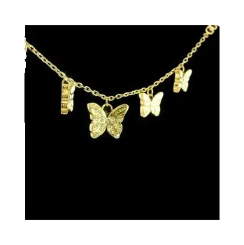 Náhrdelník Guess Náhrdelník JUBN04101JWYGWHT/U Zlatá OS