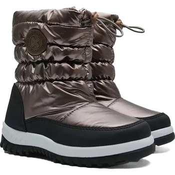 Chlapecká zimní obuv Dámské sněhule XTI Refresh 151046 bronzové Velikost: 34