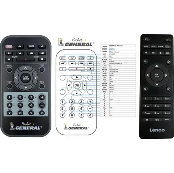 General LENCO DIR-200 - náhradní dálkový ovladač