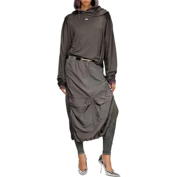 Dámská sukně SUKNĚ DIESEL O-ASIS SKIRT THUNDERSTORM