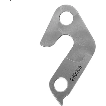 přehazovačka intec patka přehazovačky 280065 frézovaná elox stříbrná