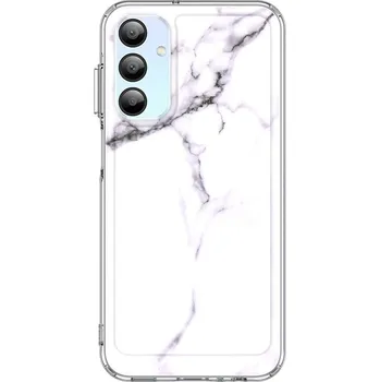 Pouzdro na mobilní telefon Kryt Samsung A15 pevný Mramor bílý (obal neboli pouzdro na Samsung A15)