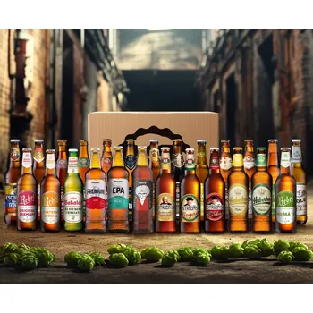 Pivo Domácí pivotéka Dárkový ochutnávkový balík - výběr 25 špičkových ležáků a speciálů