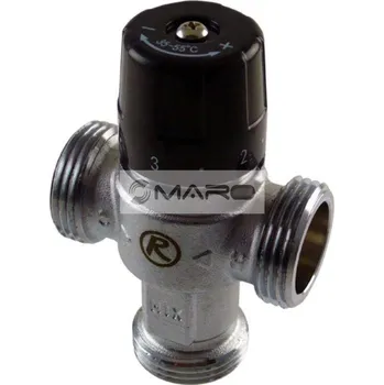 Ventil Regulus Ventil termostatický směšovací Wmix-H S25, 35 - 55°C, M 1", Kvs 1,3 m3/h, 20427