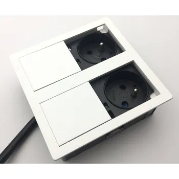 Elektrická zásuvka ASA Plastici VersaHIT 06015E00008 DUAL