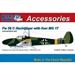 AML 1/72 Fw 58 C Nachtjäger w/ four MG 17