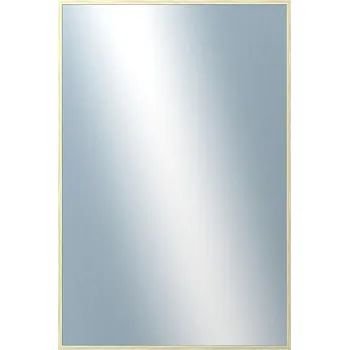 Koupelnový nábytek DANTIK - Zarámované zrcadlo - rozměr s rámem cca 40x60 cm z lišty Hliník zlatá lesklá | P01-001 (7001001)