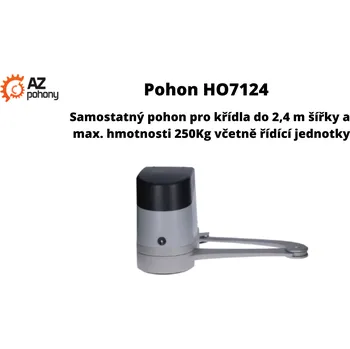 Pohon brány HO7124 - samostatný pákový pohon HOPP včetně integrované řídící jednotky