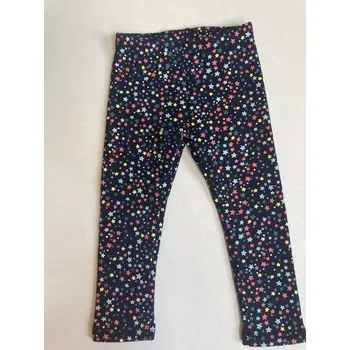 Dívčí legíny Topo dívčí zateplené legíny barevné hvězdičky velikost 92