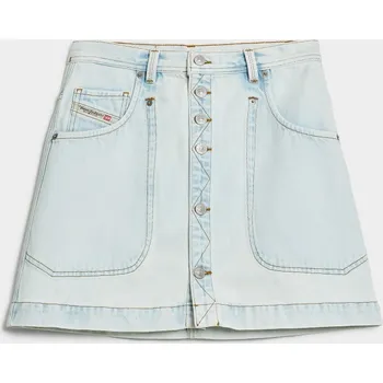 Dámská sukně SUKNĚ DIESEL DE-ALBUS SKIRT BLUE