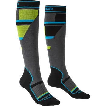 Pánské termoprádlo Bridgedale Ski Mountain Junior Velikost: XL, Barva: grey/green/068