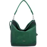Indee kabelka Hobo zelená 6318 d.green