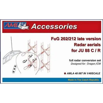 Plastikový model 1/48 Junkers Ju 88 C-6/R w/ FuG 202/212 late