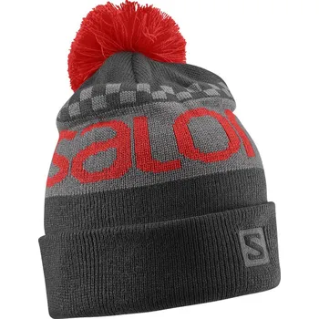 Módní doplněk čepice Salomon Free black/galet grey 16/17