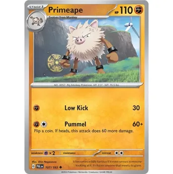 Sběratelská karetní hra Pokémon karta Primeape 107/193