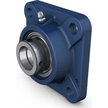 FY 25 FM SKF litinové čtvercové těleso s ložiskem zajištěným na excentr