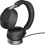 Jabra Evolve2 85, Link380c MS Stereo Stand Black 28599-999-889