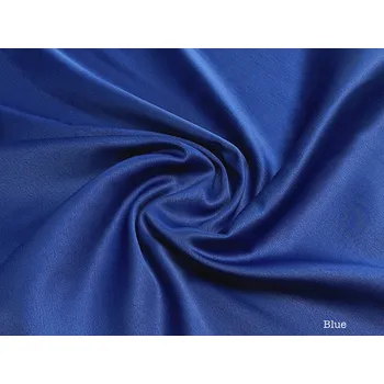 Satén strečový Mango Barva: Blue