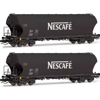 Modelová železnice Výsypné vozy na cereálie Nescafe TT 2 kusy - Arnold HN9750