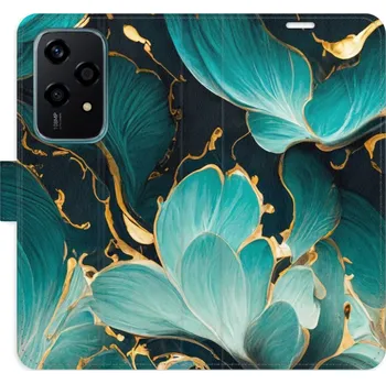 Pouzdro na mobilní telefon Flipové pouzdro iSaprio - Blue Flowers 02 - Honor 200 Lite