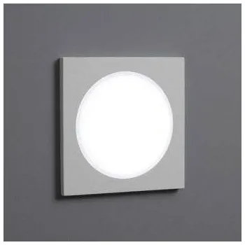 Bodové svítidlo ECODESIGN Geometricky řešené vestavné LED svítidlo s IP44 Varianta: 8,1 W, 170 x 170 mm, 3 000 K, s rámečkem
