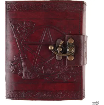 Zápisník poznámkový blok Pentagram Leather Emboss Journal