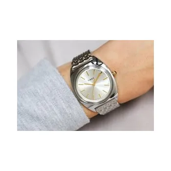 Hodinky Timex Hodinky TW2T90300 Stříbrná OS