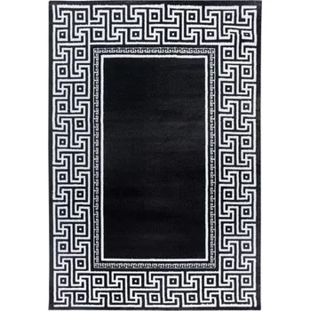 Vopi Kusový koberec Parma 9340 black (Varianta: 80 x 150 cm)
