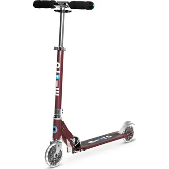 Koloběžka MICRO Sprite LED Autumn Red skládací koloběžka