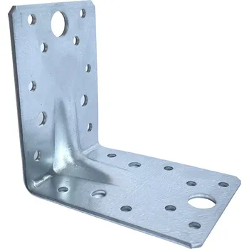 Tesařské kování ARRAS KPL 1 Stavební Úhelník tesařský s prolisem 90x90x65x2mm