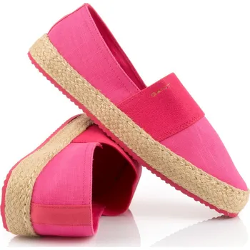 Dámské tenisky ESPADRILKY GANT RAFFIAVILLE HOT PINK