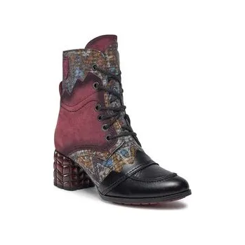 Dámské kozačky Kotníková obuv Maciejka 06160-23/00-5 Bordó 41