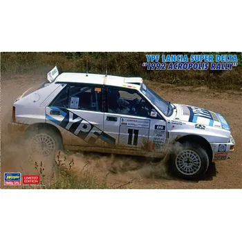 Plastikový model Hasegawa 1/24 YPF Lancia Super Delta "1992 Acropolis Rally"