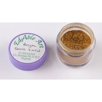 Potravinářské barvivo Prachová barva Royal Gold Satin - Edable Art