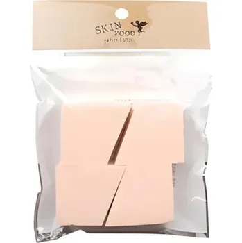 Make-up SKINFOOD - WEDGE PUFF - Houbička pro aplikaci makeupu 4 ks v balení