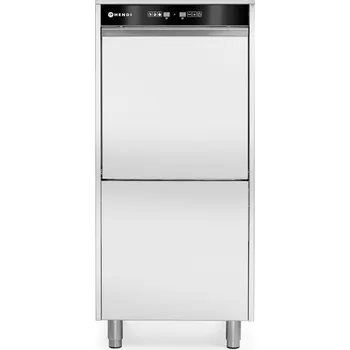 Myčka nádobí Myčka nádobí na hrnce a tácy 50x60 - elektronicky řízená, s dávkovačem mycího prostředku a vypouštěcím čerpadlem, HENDI, 400V/7100W, 595x777x(H)1335mm